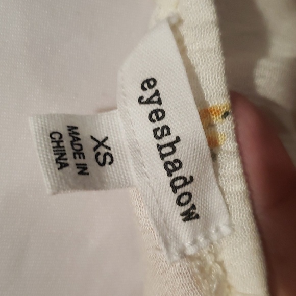 Eyeshadow floral print short sleeve top nwt - Picture 5 of 8